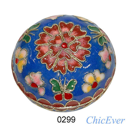 Döschen M 0299 blau - zum Schließen ins Bild klicken